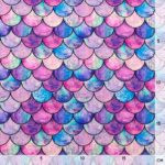 Single Jersey - Mermaid scales - Multicolor