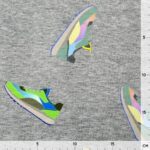 Single Jersey - Sneaker - Helles Silbergrau meliert