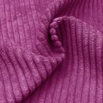 Velvet-Breitcord – Dunkles Fuchsia