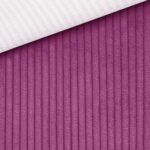 Velvet-Breitcord – Dunkles Fuchsia