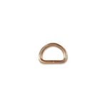 D-Ring Metall – für Gurtband 15 mm – Gold Rosé