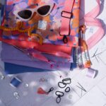 DIY Stoffmix - Reißverschluss - Gurtband - Label - Garn - Pomponborte - Gurtbandzubehör