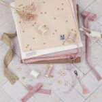 DIY Stoffmix - Reißverschluss - Label - Garn - Knopf - Schrägband - Kordel