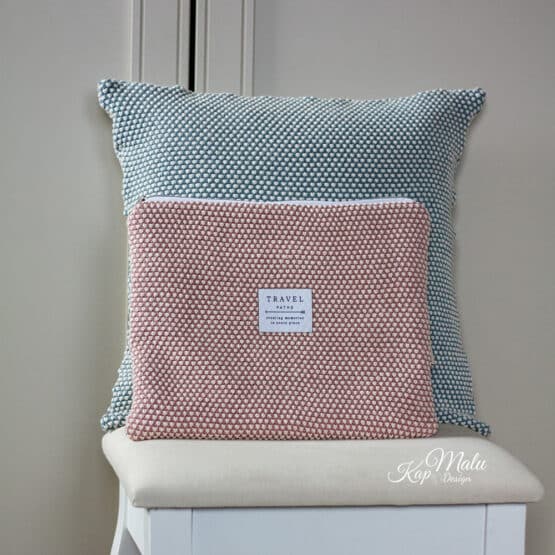 Diy Stoffe Inspiration 608t Kissen Kosmetiktasche Label