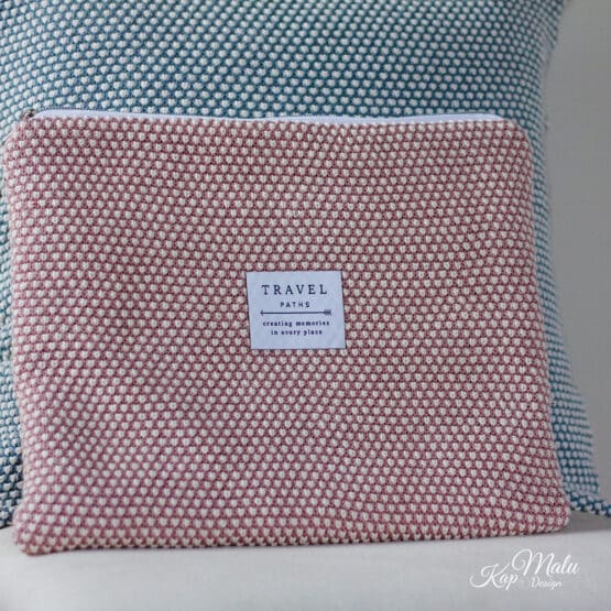 Diy Stoffe Inspiration 608u Kissen Kosmetiktasche Label