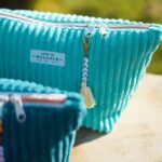 DIY Stoffe Inspiration - Kosmetiktaschen Paket Summerfeeling - Label - Anhänger