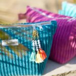 DIY Stoffe Inspiration - Kosmetiktaschen Paket Summerfeeling - Label - Anhänger