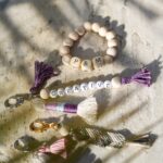 DIY Stoffe Inspiration - Sticktwist - Karabiner - Holz - Buchstaben - Perle - Verbindungsring - Flachkordel