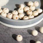 DIY Stoffe Inspiration - Holzperlen