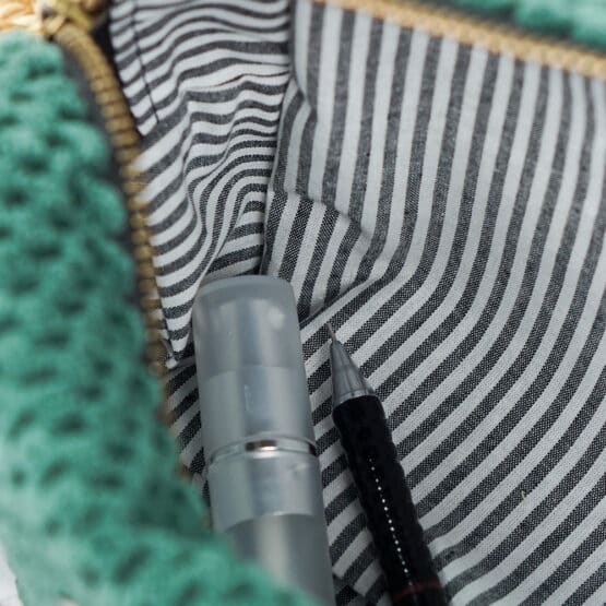 Diy Stoffe Inspiration 611l Velvet Tasche Pinie
