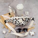 DIY Stoffe Inspiration - Cutline Crossbag - Leo Dots Aquarell