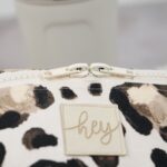 DIY Stoffe Inspiration - Cutline Crossbag - Leo Dots Aquarell