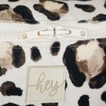DIY Stoffe Inspiration - Cutline Crossbag - Leo Dots Aquarell