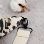 DIY Stoffe Inspiration - Cutline Crossbag - Leo Dots Aquarell