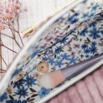 DIY Stoffe Inspiration - Cutline Crossbag Velvet Mauve