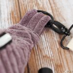 DIY Stoffe Inspiration - Cutline Crossbag Velvet Mauve