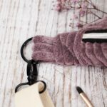 DIY Stoffe Inspiration - Cutline Crossbag Velvet Mauve