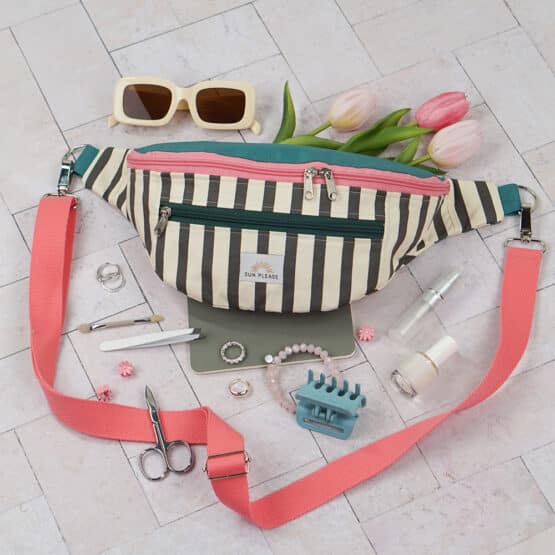 Diy Stoffe Inspiration 614b Cutline Crossbag Stripes Colours