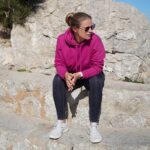 DIY Stoffe Outfit - Hoodie - Fuchsia
