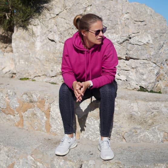 Diy Stoffe Outfit 560l Hoodie Fuchsia