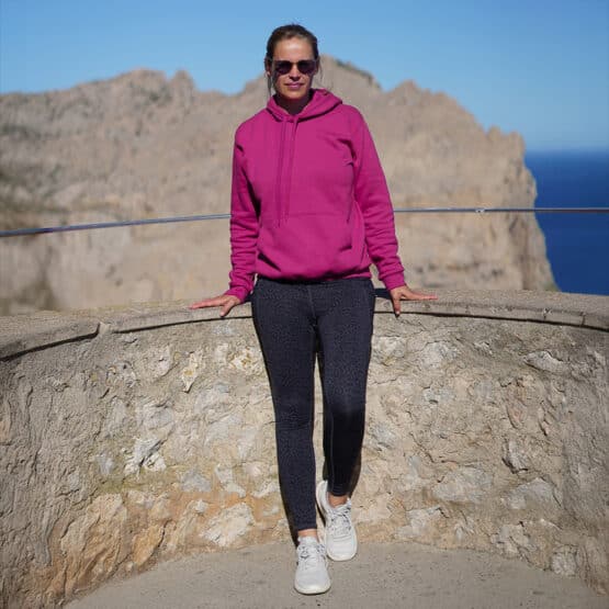 Diy Stoffe Outfit 560o Hoodie Fuchsia