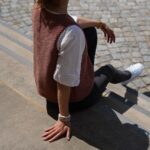 DIY Stoffe Outfit - Weste Winalea - Velvet Soft Blush