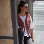 DIY Stoffe Outfit - Weste Winalea - Velvet Soft Blush