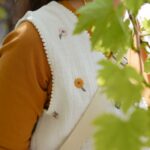 DIY Stoffe Outfit - Weste Winalea - Musselin Gestickte Blumen