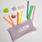 Federmappe Leichter Outdorstoff - Plott - Patch - Mauve Mu