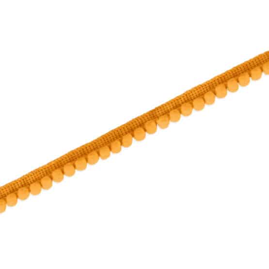 Pomponborte Mini Ockergelb 2