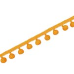 Pomponborte – Ockergelb