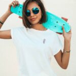 Seepferdchen Patch Single Jersey Weiß Mu