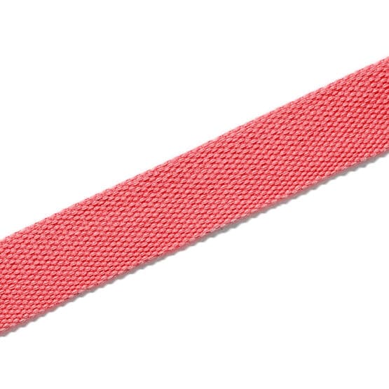 Baumwollmix Gurtband 30 Mm Pink Coral 1
