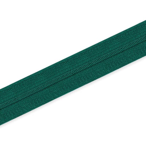 Endlosreissverschluss Spiral 5mm Dunkle Jade Nicht Teilbar