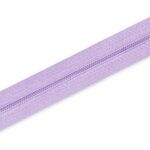 Endlosreißverschluss Spiral – 5 mm – Pastell Lavendel – nicht teilbar