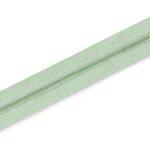 Endlosreißverschluss Spiral – 5 mm – Pastell-Mintgrün – nicht teilbar