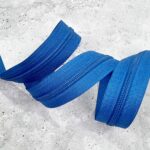 Endlosreißverschluss Spiral – 5 mm – Royalblau – nicht teilbar