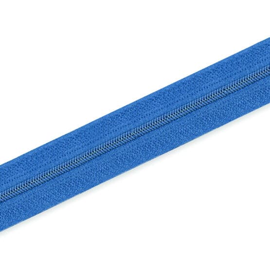 Endlosreissverschluss Spiral 7mm Royalblau Nicht Teilbar
