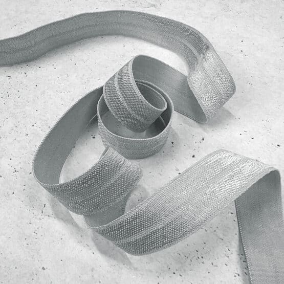 Faltgummi Silber 16mm 1