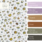 Farbkombi Musselin Leo Weiss