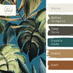 Farbkombi - Canvas Tropical Monstera