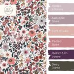 Farbkombi - Popeline Romantic