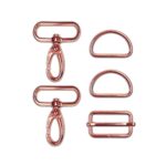 Gurtbandzubehoer 25mm Kupferrose