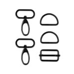 Gurtbandzubehoer 25mm Schwarz