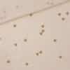 Musselin – Sweet Hearts – Helles Beige