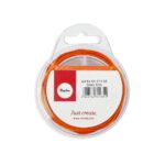 Satinband – 3 mm – Orange – 10 m Rolle
