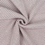 Strick Perloptik – zweifarbig – Helles Altrosa/Warmweiß