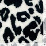 Teddyfleece - Leo - Schwarz/Weiß