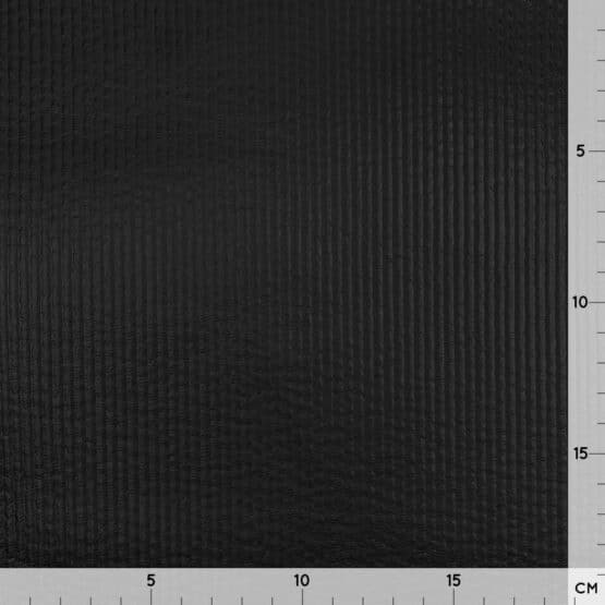 Beschichteter Mini Breitcord Leicht Elastisch Schwarz