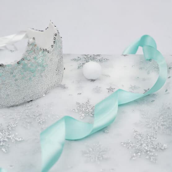 Diy Stoffmix 1260p Satinband Krone Pompon